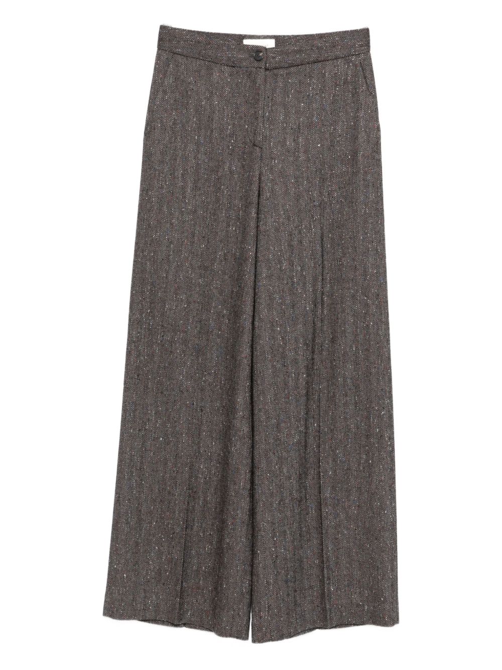 Via Masini 80 Trousers Brown